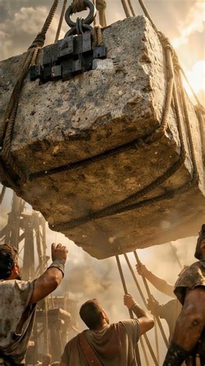 How Romans Lifted Massive Stones
