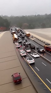 Rapid Pier Failure Leads to Sudden Segmental Bridge Collapse Under Traffic #fblifestyle | Cricket Flix