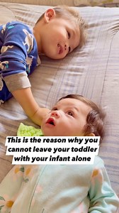 784K views · 1.4K reactions | This is the reason why you cannot leave your toddler with your infant alone. #newborn #babygirl #filipinoamerican #america #Philippines #reelsvideoシ #love #fyp #baby #viralreels #reels #babyfever #momlife | Juju’s Daily | Facebook