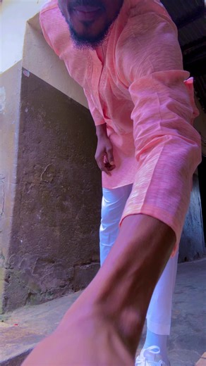 Traditional Dance Performance in Outdoor Alleyway