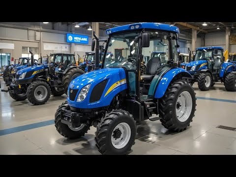 Обзор мини-трактора New Holland Workmaster 35 — мощный, надежный и современный!