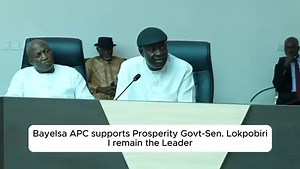 83K views · 1.3K reactions | Behold, here comes the Leader of the All Progressives Congress (APC) Bayelsa State, Senator Heineken Lokpobiri  | Tony Adams | Facebook