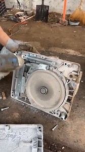 Electric Wire Rope Traction Hoist Machine Disassemble For Recycling #disassemble #dismantling | Captain work