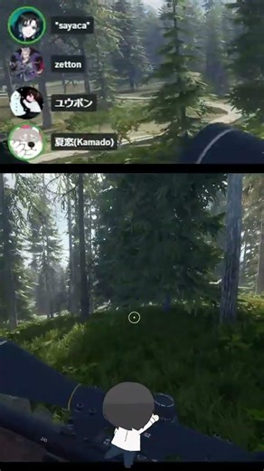 周りに合わせて知能が下がるユウポン＆ゼットン w/ゼットン・Sayaca・夏窓 #shorts