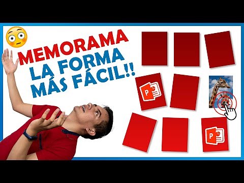✅ Hacer unJUEGO de MEMORIA en PowerPoint FACIL y Rápido ✅ Plantilla Incluida🎁