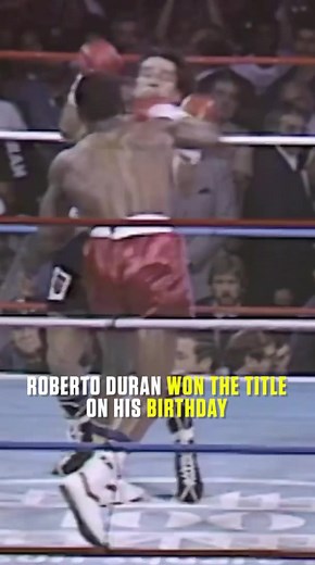 628K views · 10K reactions | That time Roberto Duran won the title on his birthday  | Top Rank Boxing | Facebook