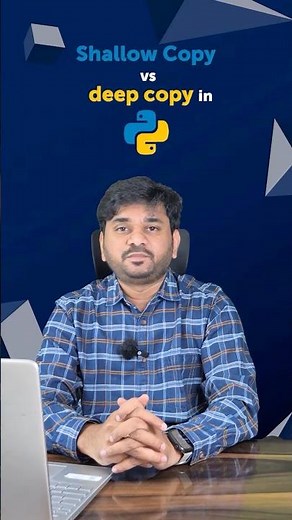 | Shallow Copy VS Deep Copy in Python | Interview Question | Differences clearly Explained | #python