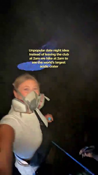 skipping the club & climbing a volcano instead 😮‍💨 #eastjavatrip #ijencrater #datenightideas indonesia itinerary, east java itinerary