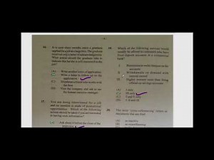 CSEC office administration || Paper 1 2020 with answers