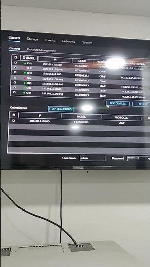 Honeywell ipc add in nvr
