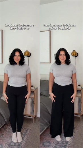 As a recovering wanna be hourglass I’ve accepted my boxy shape and have learned to create illusions that make me look more balanced and hourglass ish. I’ll be sharing tons of outfit ideas and tips on how to balance your outfits as a boxy body type. My exact type is inverted triangle but my tips work for rectangle and apple and even hourglass! Top tips; width on the bottom half of body and narrow at the small of the waist think…cropped jackets, rolled sleeves, belts and more: stay tuns! Comment “