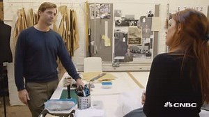 Patrick Grant meets the contestants