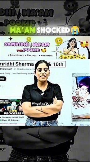 Ma'am Shocked😭|| #class10physics #physicswallah #physics