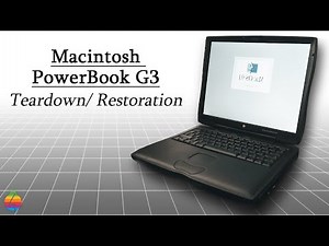 Macintosh PowerBook G3 Wallstreet - TEARDOWN/ RESTORATION