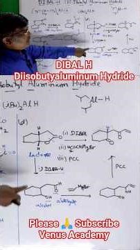 DIBALH DIISOBUTYALUMINUM HYDRIDE #grignardreagent #namereaction #iitjee #iitjam #cuet