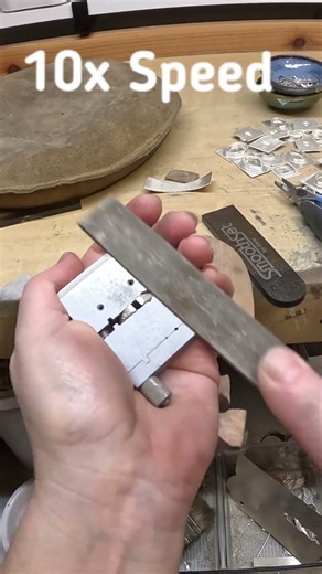 Silversmith Tip: Perfectly Flat Ring Shanks with a Miter Jig
