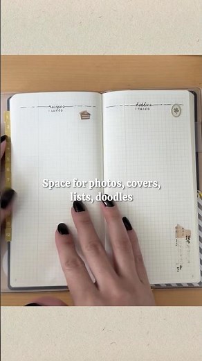 Here's how I'm using the extra notes pages in my Hobonichi Weeks journal ✨