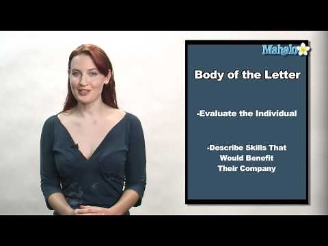 How to Write a Letter of Recommendation