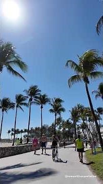 🚶‍♂️ Virtual Walk Through South Beach | Miami Beach Street Life & Oceanfront Vibes