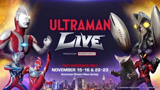 This November. Ultra Heroes ascend. ULTRAMAN LIVE is coming to American Dream November 15-23, 2025✨ | Tsuburaya Productions - Ultraman Global | Facebook