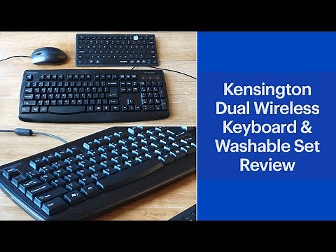Kensington Dual Wireless Keyboard and Pro Fit Washable Desktop Set Review