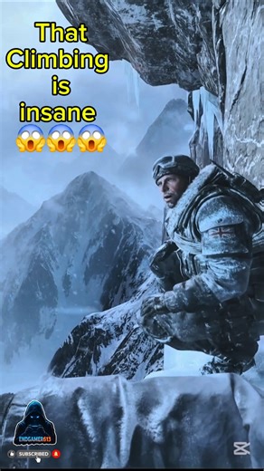"Call of Duty: INSANE Ice Climb! ❄️🔥 #Shorts"