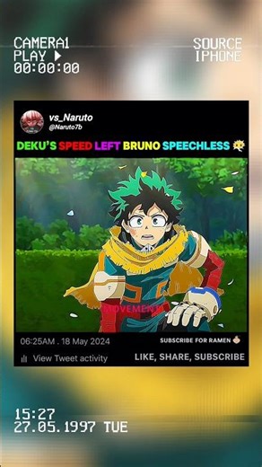 Bruno VS Deku🔥😱#myheroacademia #edit #mha #amy #anime