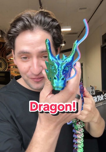 cool dragon 3D printed toy! #toys #toysforkids #giftsforkids #tiktokshopfinds #tiktokshopdeals #tiktokshopcreatorpicks #tiktokshopspringglowup