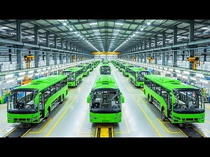 How FlixBus Builds Luxury Long-Distance Buses | Modern Coach Factory Process