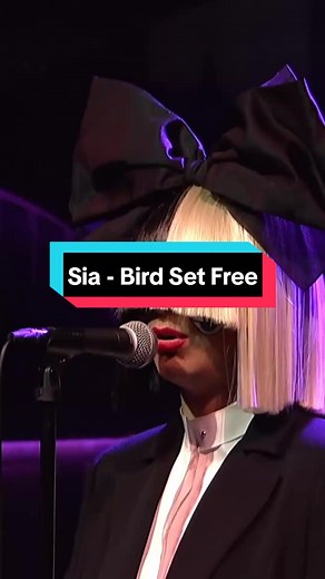 Sia Live Performance of 'Bird Set Free' on SNL