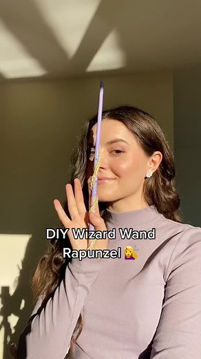 DIY Rapunzel Wizard Wand Tutorial