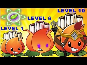 A.K.E.E.Pvz2 Level 1-6-10 Max Level in Plants vs. Zombies 2: Gameplay 2017