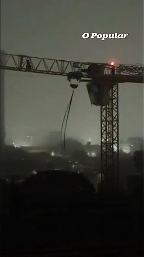 Granizo, rajadas de vento e chuvas fortes atingem Grande Goiânia; vídeo