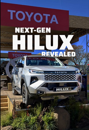Next-Gen Toyota Hilux Revealed at Nampo Harvest Day