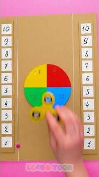 WOW 😍 Granny 🧓 made Maths fun with a Fidget Toy 🔢 #games #diy