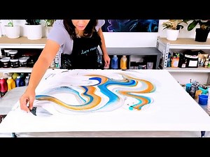 I Keep Going BIGGER and Bigger! - Orange + Teal + Gold = Perfect!