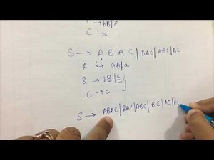 Simplification Of CFG Part-3 | Removal of Null Productions | Theory Of Computation(TOC)