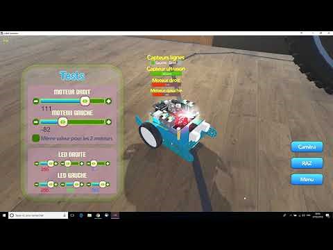 mBot simulateur : démarrer