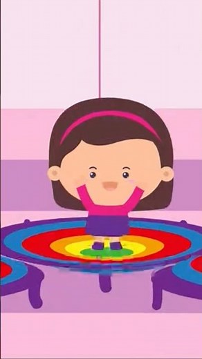 Follow the Colors and Jump 🌈 | The Kiboomers Brain Breaks #shorts