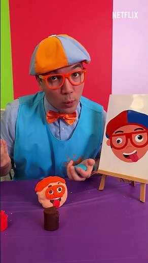 Make a MASTERPIECE with Blippi the ART TEACHER! #Blippi