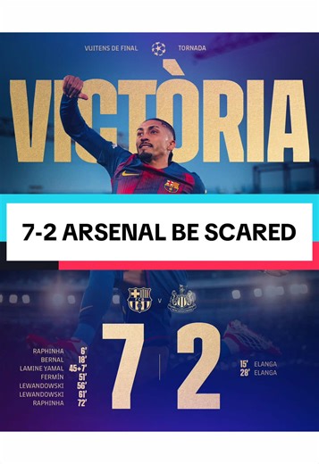 Barcelona Dominates Arsenal 7-2 in Champions League