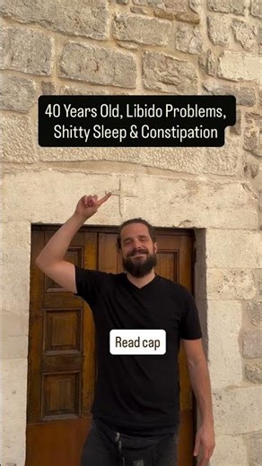 40 Years Old, Libido Problems, Shitty Sleep & Constipation When Your Body’s Basic Functions Start