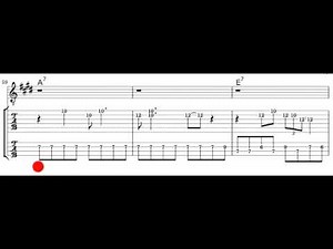 I saw her standing there (midi file with tab)