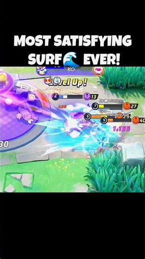 THIS SURF IS INSANE 😱 | #pokemonunite #shorts #blastoise