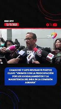 Camacho and Lupo address 15 points: We are concerned about the lack of INRA and the land grabs