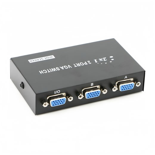 2 Ports VGA Switcher Converter (LS57) 2 Ways VGA Video Switch 1 Output AV Adapters