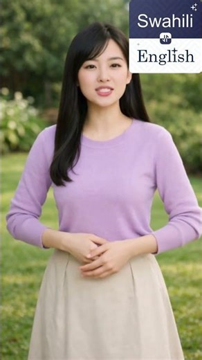 Speak English, Get Swahili Instantly 🔥