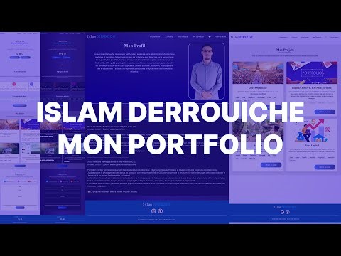 Refonte de mon Site Portfolio fait avec React, FastAPI, TailwindCSS...