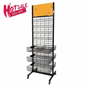 Giantmay Made in China Stand for Candy Chips Wire Grid Display Racks