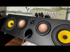 Center Channel Speaker Crossover Test | Audio Performance with Amplifier | SS Digital Audio Systems